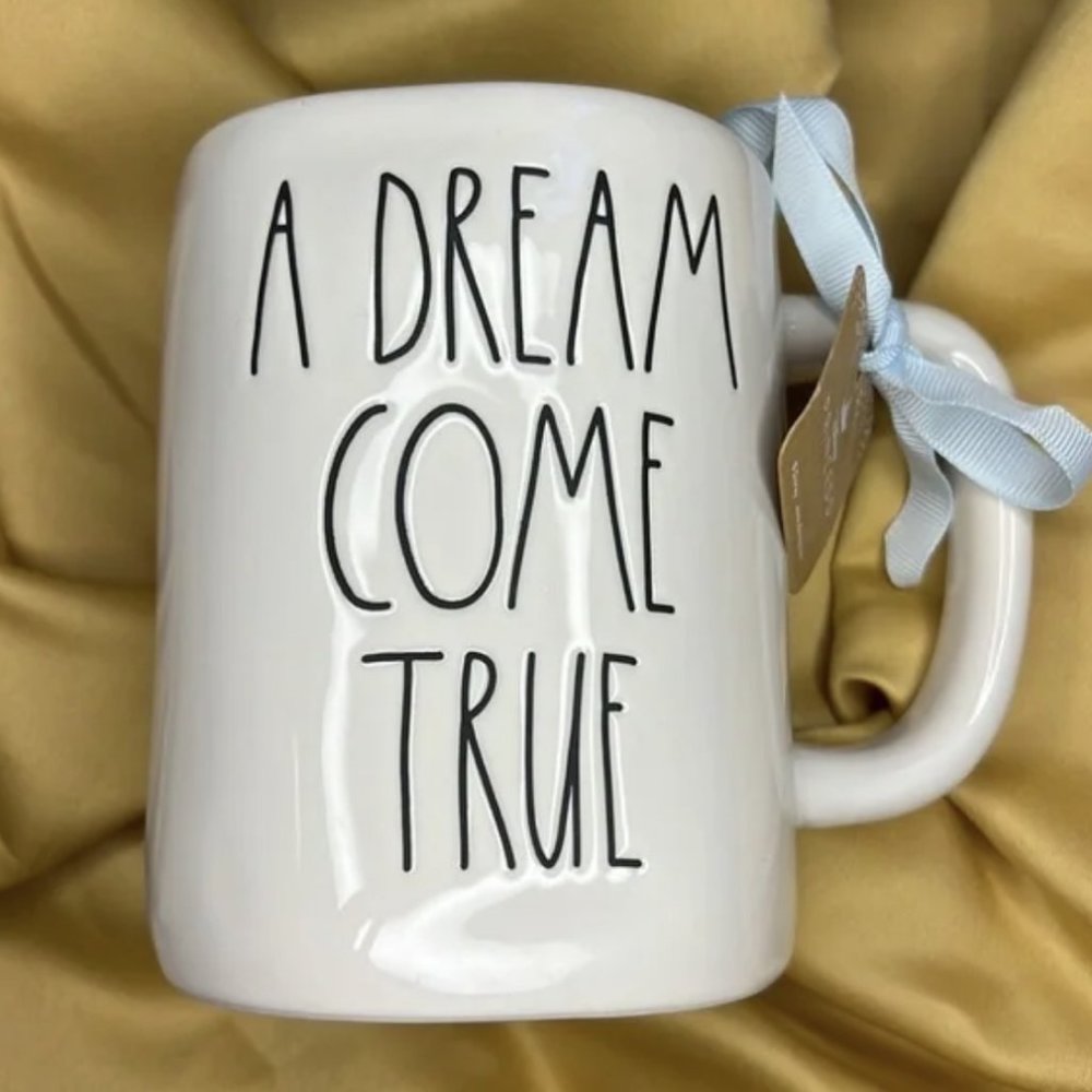 NWT Rae Dunn Disney Princess A Dream Come True Castle True Mug